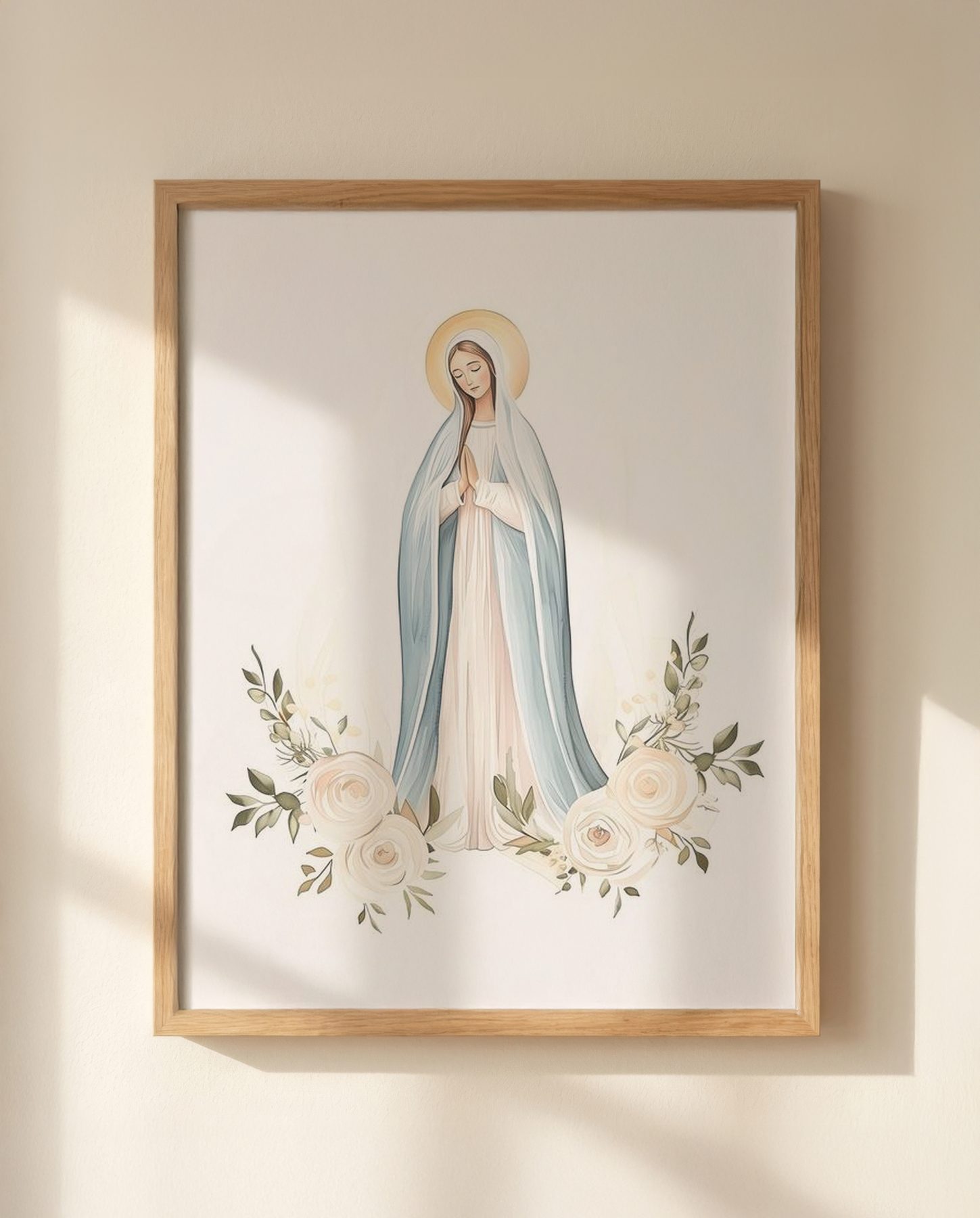 Blessed Virgin Mary in Prayer print
